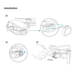 4개 세트 PGYTECH P-12A-019 ND8 / 16 / 32 / 64 감광 렌즈 필터 세트 DJI 매빅 미니 드론 액세서리용, ND8 / 16 / 32 / 64 감광 렌즈