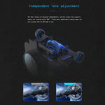 VR SHINECON G06EB 가상 현실 3D 비디오 안경 4.7인치 - 6.1인치 스마트폰용 HiFi 헤드셋 포함, G06EB