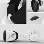 VR SHINECON G06EB 가상 현실 3D 비디오 안경 4.7인치 - 6.1인치 스마트폰용 HiFi 헤드셋 포함, G06EB