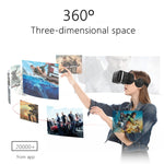 VR SHINECON G04E 가상 현실 3D 비디오 안경 3.5인치 - 6.0인치 스마트폰용 HiFi 헤드셋 포함
