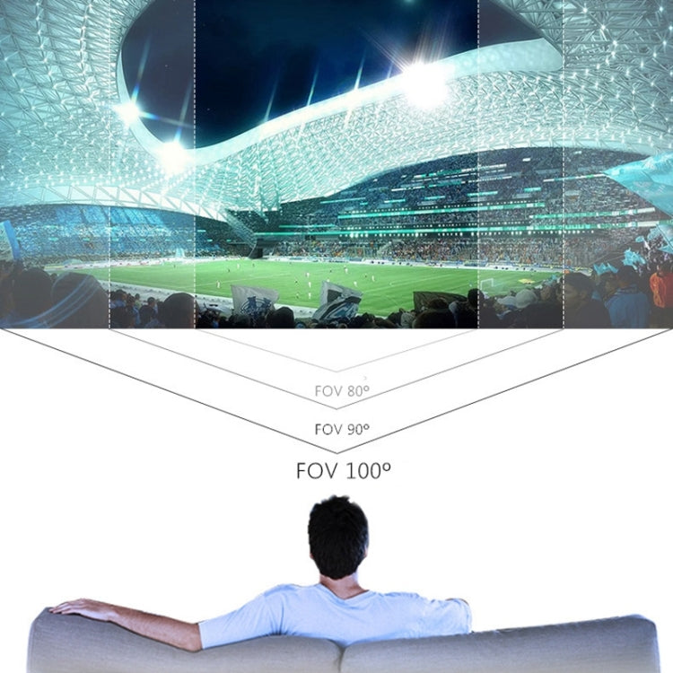 VR SHINECON G04E 가상 현실 3D 비디오 안경 3.5인치 - 6.0인치 스마트폰용 HiFi 헤드셋 포함