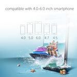VR SHINECON G04E 가상 현실 3D 비디오 안경 3.5인치 - 6.0인치 스마트폰용 HiFi 헤드셋 포함