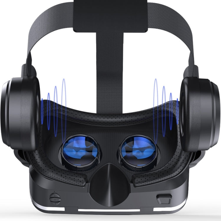 VR SHINECON G04E 가상 현실 3D 비디오 안경 3.5인치 - 6.0인치 스마트폰용 HiFi 헤드셋 포함