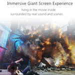VR SHINECON G04E 가상 현실 3D 비디오 안경 3.5인치 - 6.0인치 스마트폰용 HiFi 헤드셋 포함