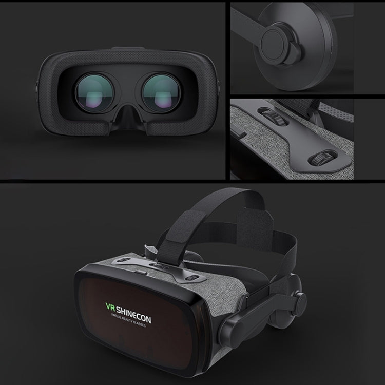 VR SHINECON G07E 가상 현실 3D 비디오 안경, 4.0인치 - 6.3인치 스마트폰용