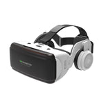 VR SHINECON G06E 가상 현실 3D 비디오 안경, 4.7인치 - 6.1인치 스마트폰용 헤드셋 포함, G06E