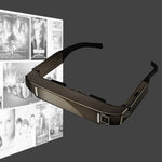 VISION-800 안드로이드 4.4 1GB+2GB 슈퍼 스마트 레티나 안경 3D VR 가상 현실 헤드셋, 5.0MP 카메라, WiFi, 블루투스, TF 카드, 비디오 녹화 지원