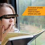 VISION-800 안드로이드 4.4 1GB+2GB 슈퍼 스마트 레티나 안경 3D VR 가상 현실 헤드셋, 5.0MP 카메라, WiFi, 블루투스, TF 카드, 비디오 녹화 지원