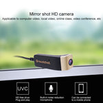 Groudchat JP1DV1 1080P HD 스마트 카메라 휴대폰 USB 라이브 카메라 안경 다리용, 내장 소음 흡수 및 소음 감소 마이크