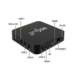 MXQ Pro 5G 1280 x 720 풀 HD 미디어 플레이어 1GB+8GB RK30Board 쿼드 코어 안드로이드 7.1 TV 박스 리모컨 포함
