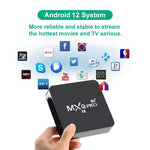 MXQ Pro 5G 1280 x 720 풀 HD 미디어 플레이어 1GB+8GB RK30Board 쿼드 코어 안드로이드 7.1 TV 박스 리모컨 포함