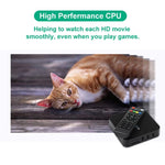 MXQ Pro 5G 1280 x 720 풀 HD 미디어 플레이어 1GB+8GB RK30Board 쿼드 코어 안드로이드 7.1 TV 박스 리모컨 포함