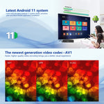 Tanix X4 안드로이드 11 스마트 TV 박스, Amlogic S905X4 쿼드 코어, 4GB+32GB, 듀얼 WiFi, BT, 4GB+32GB