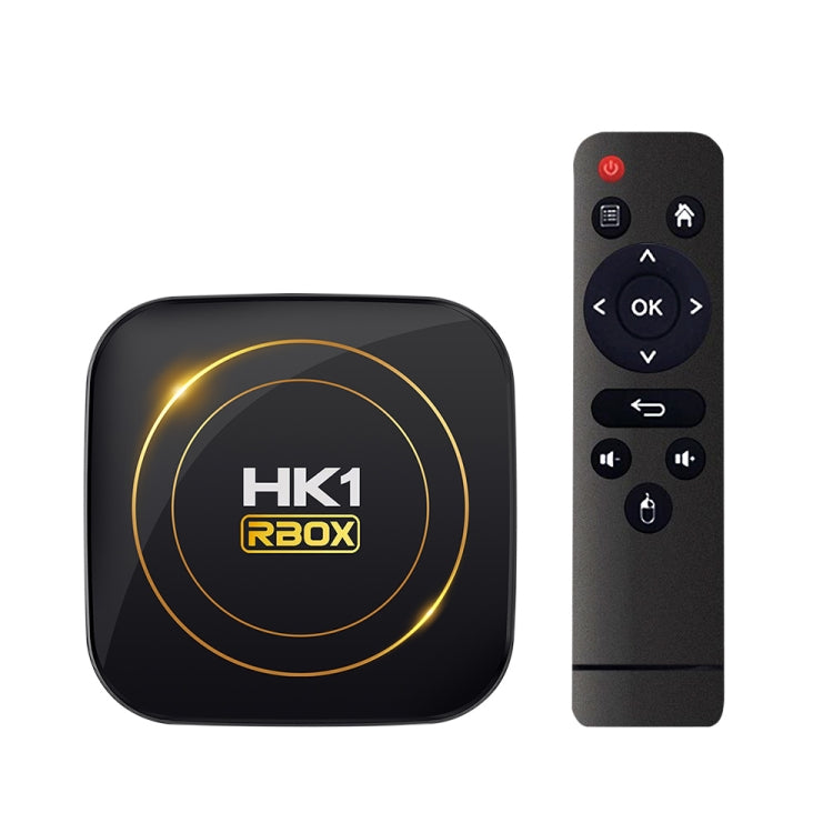 HK1 RBOX-H8S 4K 울트라 HD 안드로이드 12.0 스마트 TV 박스 리모컨 포함, Allwinner H618 쿼드코어, 4GB+64GB, 4GB+64GB
