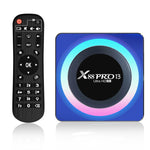 아크릴 X88 Pro 13 8K 울트라 HD 안드로이드 13.0 스마트 TV 박스 리모컨 포함, RK3528 쿼드코어, 4G+32GB, 4G+32GB