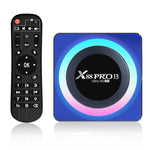 아크릴 X88 Pro 13 8K 울트라 HD 안드로이드 13.0 스마트 TV 박스 리모컨 포함, RK3528 쿼드코어, 4G+64GB, 4G+64GB