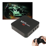 MXQ PROi 1080P 4K HD 스마트 TV 박스 리모컨 포함, 안드로이드 7.1 S905W 쿼드코어 Cortex-A53 최대 2GHz, RAM: 2GB, ROM: 16GB, WiFi 지원, UK 플러그, 2GB+16GB, UK 플러그