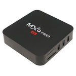MXQ PROi 1080P 4K HD 스마트 TV 박스 리모컨 포함, 안드로이드 7.1 S905W 쿼드코어 Cortex-A53 최대 2GHz, RAM: 2GB, ROM: 16GB, WiFi 지원, UK 플러그, 2GB+16GB, UK 플러그