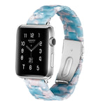 심플 패션 레진 시계줄, 애플 워치 시리즈 4 40mm & 시리즈 3 & 2 & 1 38mm용, 애플 워치 시리즈 4 44mm & 시리즈 3 & 2 & 1 42mm용