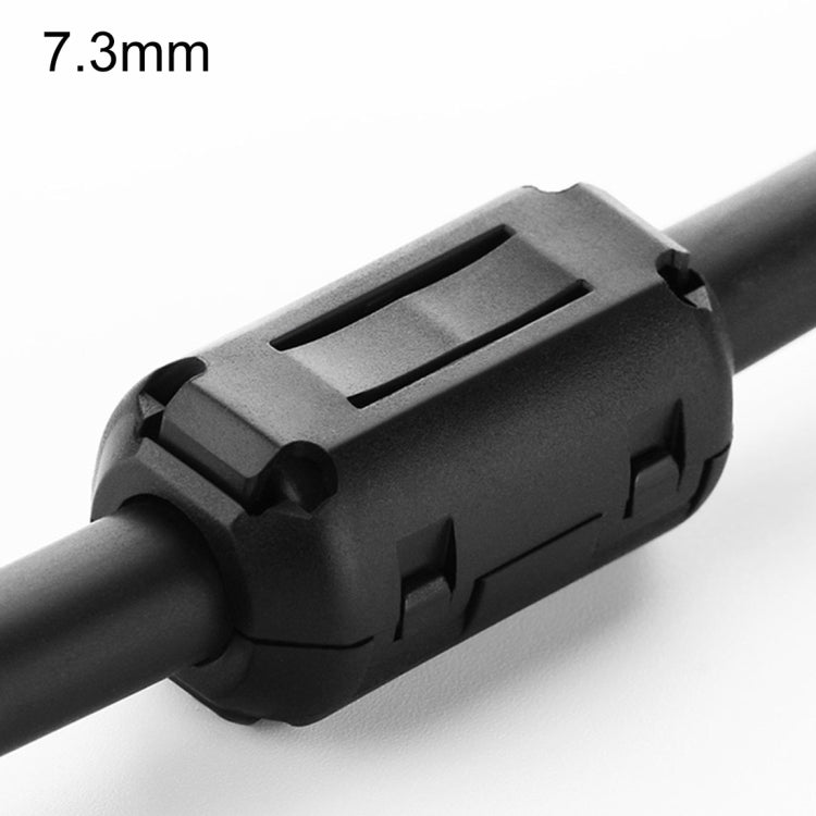 UGREEN 분리형 스냅 타입 필터 간섭 방지 자석 링 원형 오디오 비디오 케이블용, 직경: 7.3mm