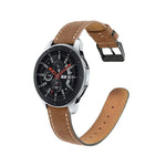For Samsung Galaxy Watch Active / Active 2 40mm / Active 2 44mm Round Tail Genuine Leather Replacement Strap Watchband, For Samsung Galaxy Watch Active