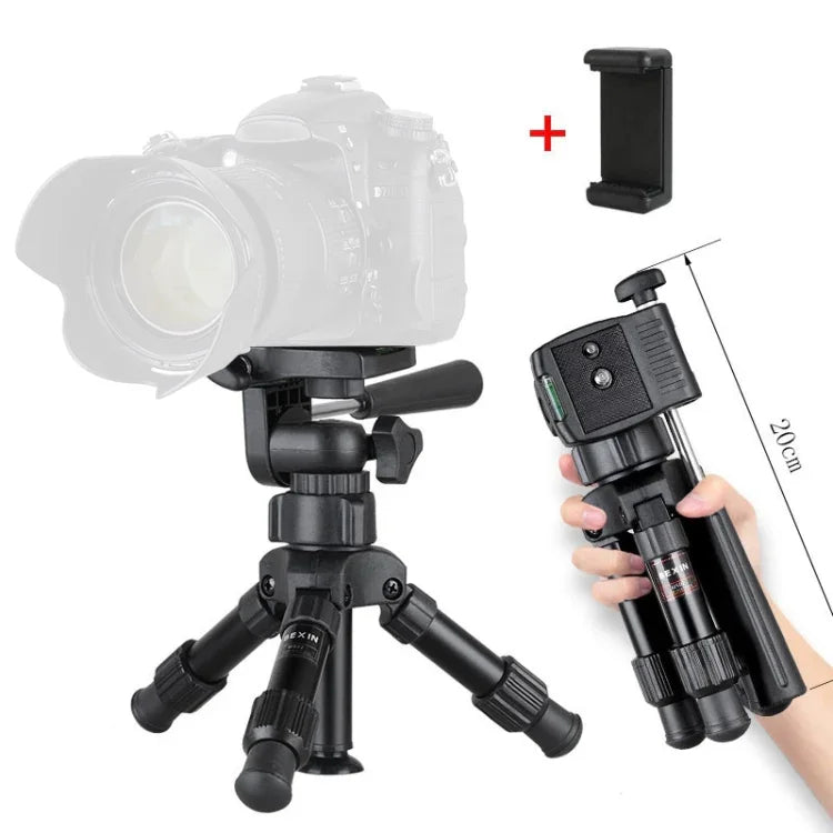 휴대폰 DSLR 카메라용 BEXIN MS02 소형 경량 탁상용 카메라 삼각대, MS02