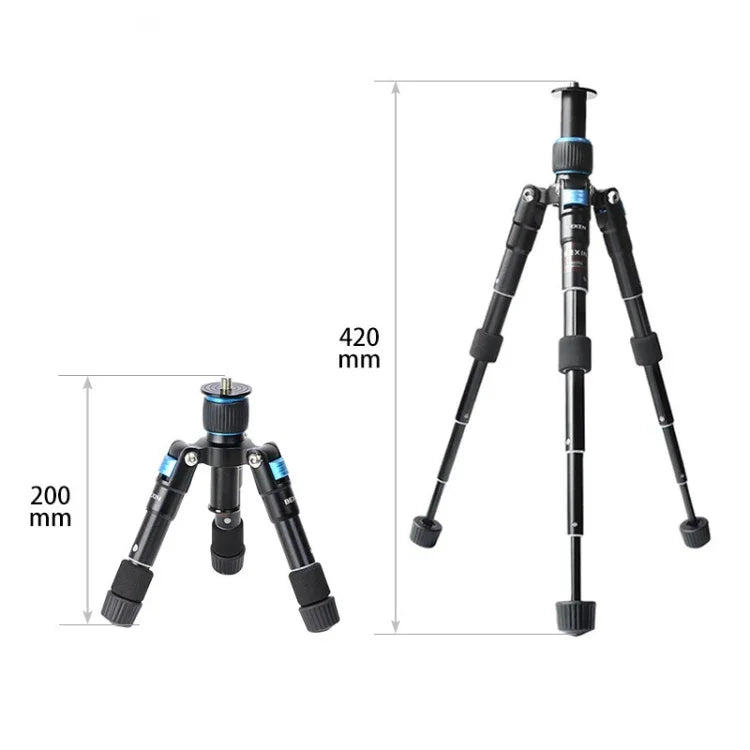 BEXIN MS08 여행용 미니 삼각대 볼 헤드 포함 스마트폰 DSLR 카메라용