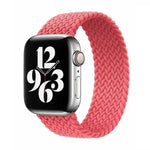 단일 회전 나일론 직조 시계줄 Apple Watch 시리즈 6 & SE & 5 & 4 40mm / 3 & 2 & 1 38mm용, S, M, L