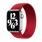 단일 회전 나일론 직조 시계줄 Apple Watch 시리즈 6 & SE & 5 & 4 40mm / 3 & 2 & 1 38mm용, S, M, L