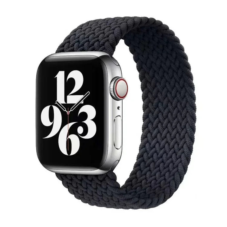 단일 회전 나일론 직조 시계줄 Apple Watch 시리즈 6 & SE & 5 & 4 44mm / 3 & 2 & 1 42mm용, S, M, L