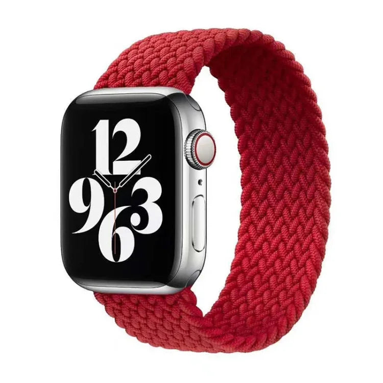 단일 회전 나일론 직조 시계줄 Apple Watch 시리즈 6 & SE & 5 & 4 44mm / 3 & 2 & 1 42mm용, S, M, L