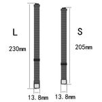 For Fitbit Inspire 2 Milanese Replacement Wrist Strap Watchband, S, L