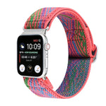 금속 일본식 버클 탄성 나일론 교체용 시계줄, Apple Watch 시리즈 7 45mm / 6 & SE & 5 & 4 44mm / 3 & 2 & 1 42mm용, Apple Watch 시리즈 8&7 41mm / SE 2&6&SE&5&4 40mm / 3&2&1 38mm용