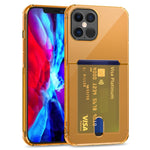 TPU Transparent Protective Case with Card Slots, For iPhone 12, For iPhone 12 Mini, For iPhone 12 Pro, For iPhone 12 Pro Max