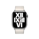 모던 스타일 가죽 시계줄 Apple Watch 49mm / 46mm / 45mm / 44mm / 42mm용, Apple Watch 49mm / 46mm / 45mm / 44mm / 42mm용, Apple Watch Ultra 49mm / 시리즈 8&7 45mm / SE 2&6&SE&5&4 44mm / 3&2&1 42mm용