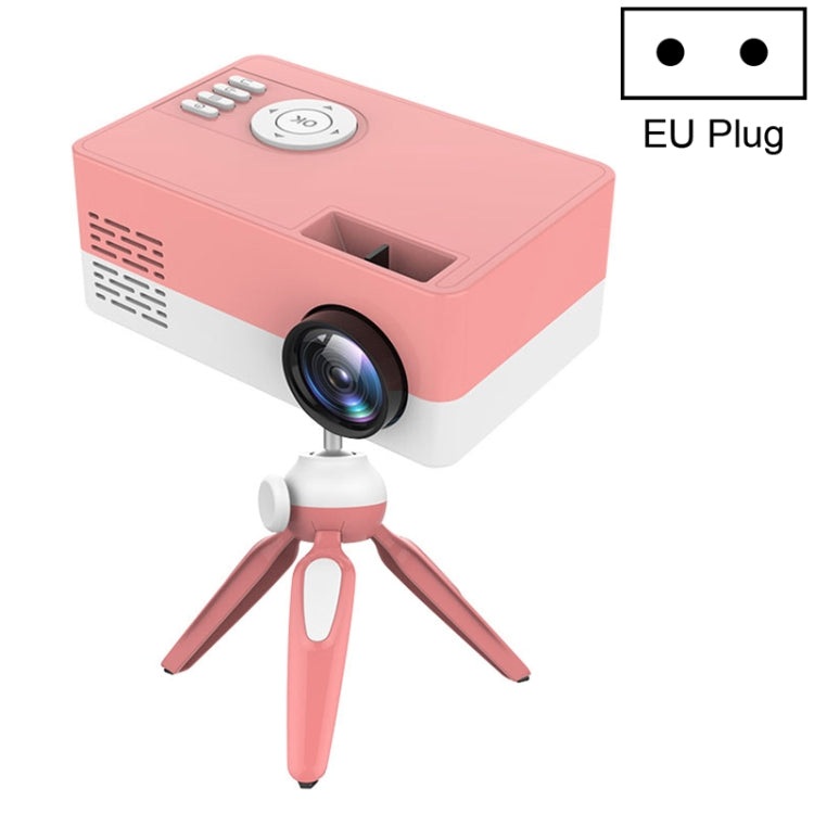 J15 1920 x 1080P HD 가정용 미니 LED 프로젝터 삼각대 마운트 지원 AV / HDMI x 1 / USB x 1 / TF x 1, EU 플러그, US 플러그, UK 플러그, AU 플러그