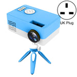 J15 1920 x 1080P HD 가정용 미니 LED 프로젝터 삼각대 마운트 지원 AV / HDMI x 1 / USB x 1 / TF x 1, EU 플러그, US 플러그, UK 플러그, AU 플러그