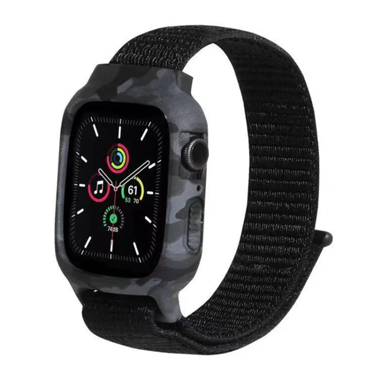 나일론 교체용 손목 스트랩 시계줄, Apple Watch Series 6 & SE & 5 & 4 40mm / 3 & 2 & 1 38mm용, Apple Watch Series 7 41mm / 6 & SE & 5 & 4 40mm / 3 & 2 & 1 38mm용