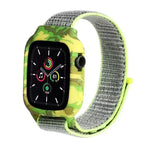 나일론 교체용 손목 스트랩 시계줄, Apple Watch Series 6 & SE & 5 & 4 40mm / 3 & 2 & 1 38mm용, Apple Watch Series 7 41mm / 6 & SE & 5 & 4 40mm / 3 & 2 & 1 38mm용