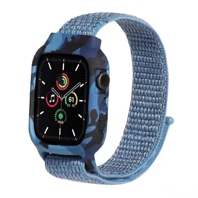 나일론 교체용 손목 스트랩 시계줄, Apple Watch Series 6 & SE & 5 & 4 40mm / 3 & 2 & 1 38mm용, Apple Watch Series 7 41mm / 6 & SE & 5 & 4 40mm / 3 & 2 & 1 38mm용