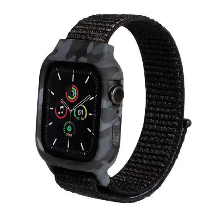 나일론 교체용 손목 스트랩 시계줄, Apple Watch Series 6 & SE & 5 & 4 40mm / 3 & 2 & 1 38mm용, Apple Watch Series 7 41mm / 6 & SE & 5 & 4 40mm / 3 & 2 & 1 38mm용