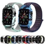 나일론 교체용 손목 스트랩 시계줄, Apple Watch Series 6 & SE & 5 & 4 40mm / 3 & 2 & 1 38mm용, Apple Watch Series 7 41mm / 6 & SE & 5 & 4 40mm / 3 & 2 & 1 38mm용