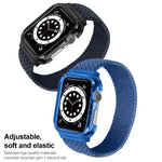 위브 교체용 손목 스트랩 시계줄, 프레임 포함, Apple Watch Series 6 & SE & 5 & 4 44mm / 3 & 2 & 1 42mm용, 128mm, 135mm, 140mm, 145mm, 150mm, 155mm, 160mm, 165mm