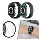 위브 교체용 손목 스트랩 시계줄, 프레임 포함, Apple Watch Series 6 & SE & 5 & 4 44mm / 3 & 2 & 1 42mm용, 128mm, 135mm, 140mm, 145mm, 150mm, 155mm, 160mm, 165mm