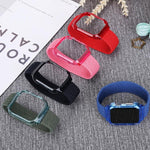 위브 교체용 손목 스트랩 시계줄, 프레임 포함, Apple Watch Series 6 & SE & 5 & 4 44mm / 3 & 2 & 1 42mm용, 128mm, 135mm, 140mm, 145mm, 150mm, 155mm, 160mm, 165mm