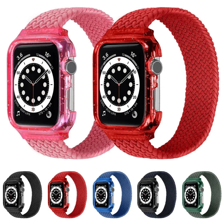 위브 교체용 손목 스트랩 시계줄, 프레임 포함, Apple Watch Series 6 & SE & 5 & 4 44mm / 3 & 2 & 1 42mm용, 128mm, 135mm, 140mm, 145mm, 150mm, 155mm, 160mm, 165mm
