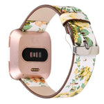 For Fitbit Versa 1 / 2 Flower Pattern Replacement Wrist Strap Watchband