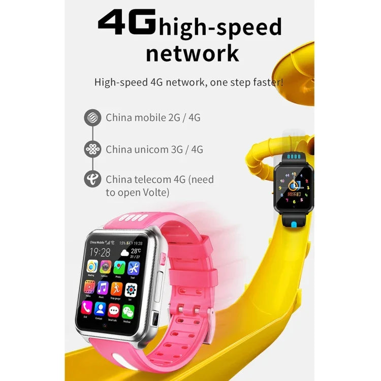 H1(1+8) 1.54인치 풀핏 화면 듀얼 카메라 스마트폰 시계, SIM 카드 / GPS 추적 / 실시간 궤적 / 체온 모니터 지원
