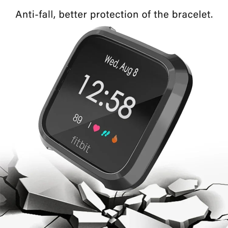 Fitbit Versa Lite 스마트워치 풀 커버 플레이트 TPU 보호 케이스용