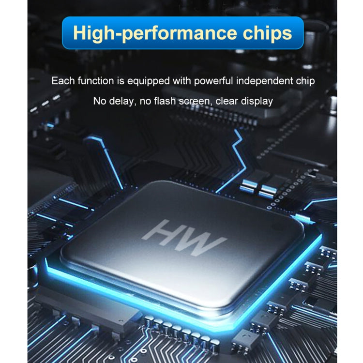 HW-6002 2-in-1 타입-C / USB-C to HDMI + VGA 어댑터 컨버터, HW-6002